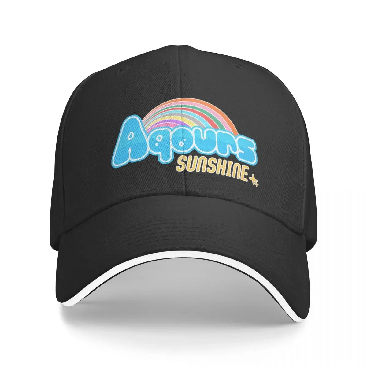 Aqours sunshine!!! Baseball Cap Rugby Sunscreen Rave For Girls Men's