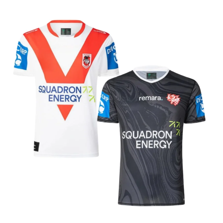 

МУЖСКАЯ ФУТБОЛКА CLASSIC DRAGON 2025 WARM UP/Home TSize; S- 5xl-высокое качество