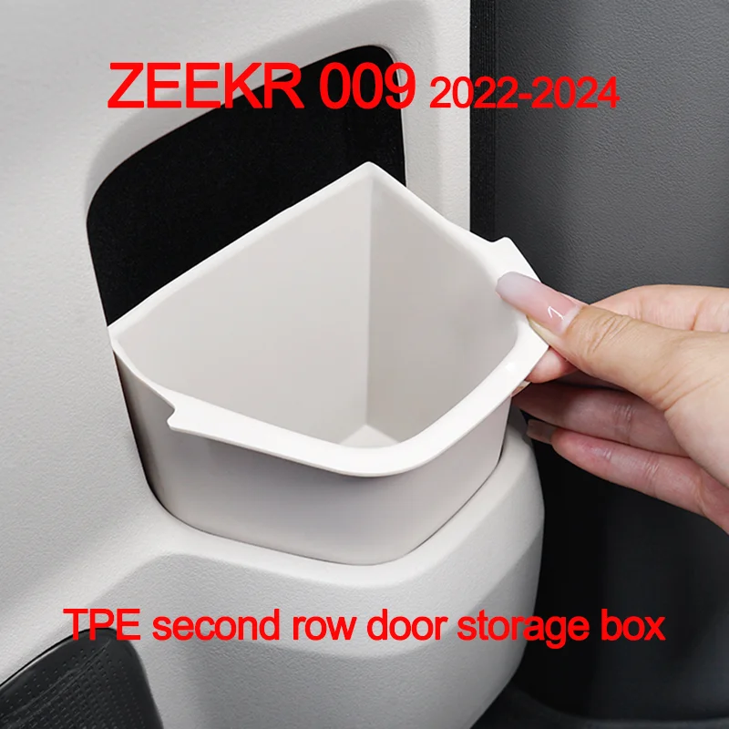 

ZEEKR 009 2022-2025 Two Rows of Door Storage Box in the Door Cup Storage Box Automotive Supplies Change Decorative Accessories