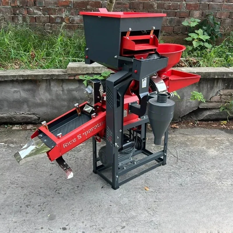 Popular Produc Mini Automatic Rice Mill Machine Small Backbone Rice Milling For Farms Core Motor And Bearing Components Included