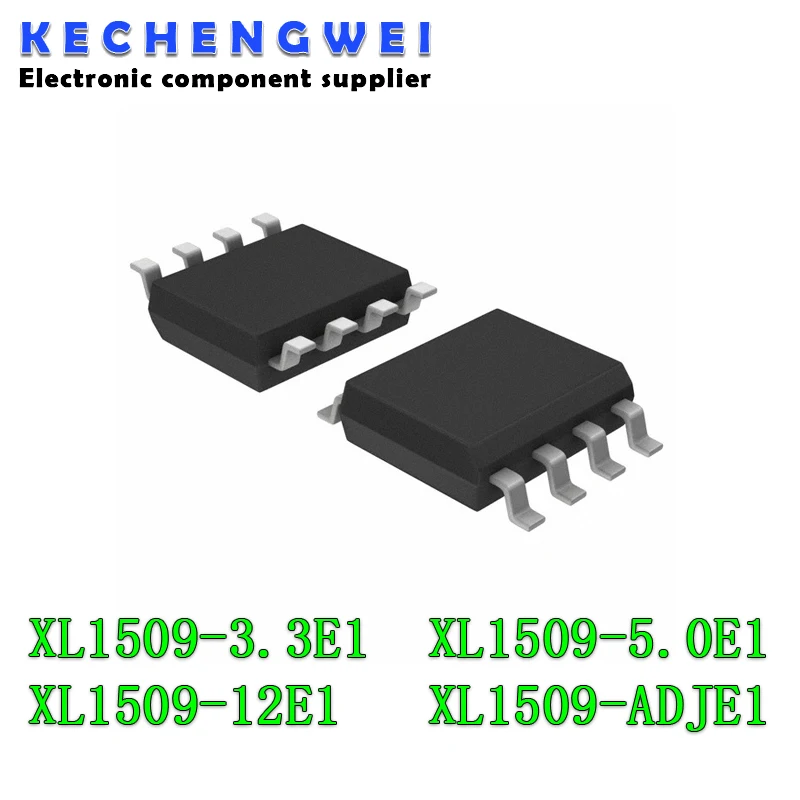 10PCS XL1509 SOP-8 XL1509-5.0E1 XL1509-3.3E1 XL1509-12E1 XL1509-ADJE1 -5.0 -3.3 -12 -ADJ SOP8 SMD New and Original IC Chipset