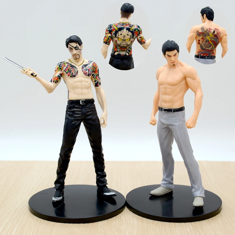 17 см DIGSTA Like A Dragon: Goro Majima Аниме Фигурка Yakuza Kazuma Kiryu/Ichiban Kasuga Фигурка Коллекционная модель игрушки в подарок