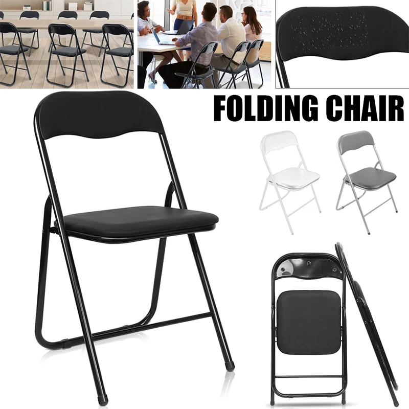 Simple Stool Household Folding Chair Portable Lounge Backrest Computer Chair Training Conference Chair