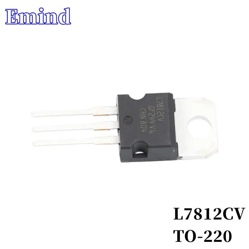 20/50/100/200/500Pcs L7812CV  DIP Low Dropout Regulator TO-220 LDO 3-terminal Regulator IC