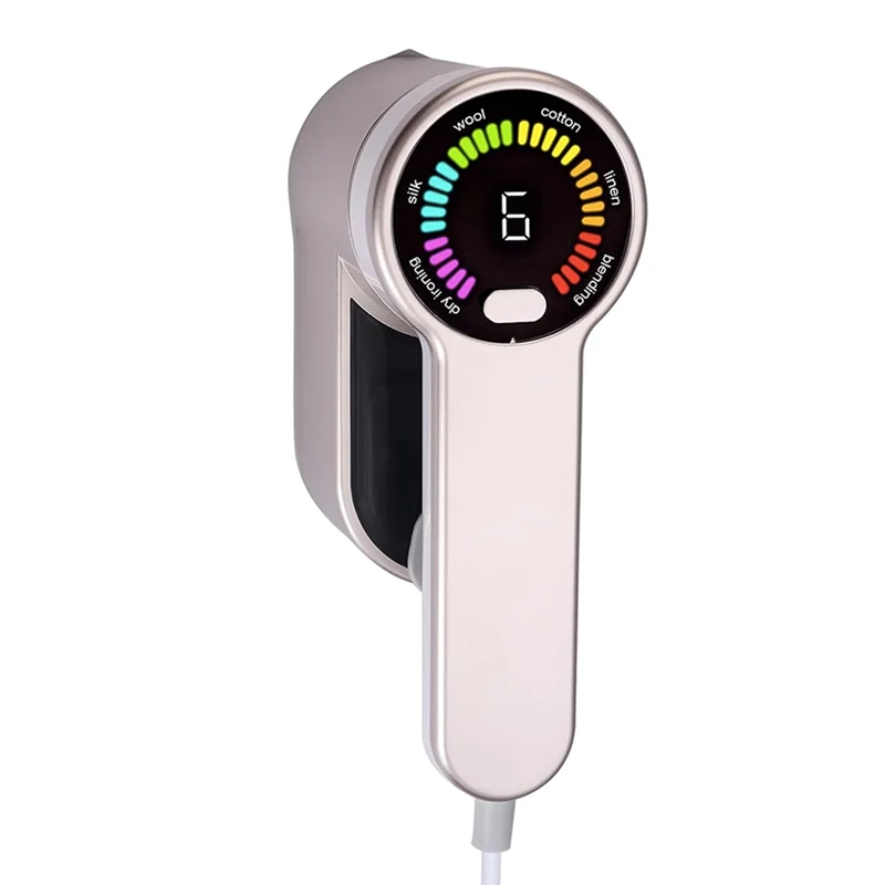 

Портативный мини-утюг ABBK с функцией отпаривания, 6 интеллектуальных режимов глажения, ручной отпариватель для одежды, компактный утюг с вилкой стандарта ЕС