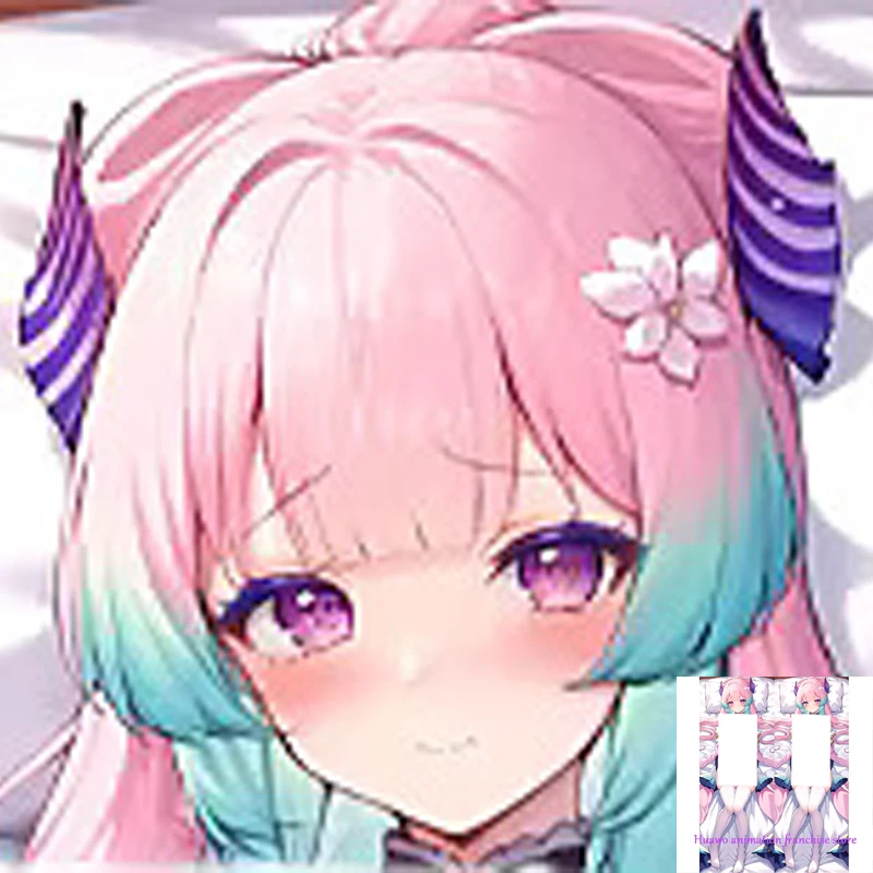 

Anime Dakimakura Pillow Sangonomiya Kokomi 2-Side Print Pillowcase Hugging Body Cushion Cover Otaku Waifuristmas Decoration 2023