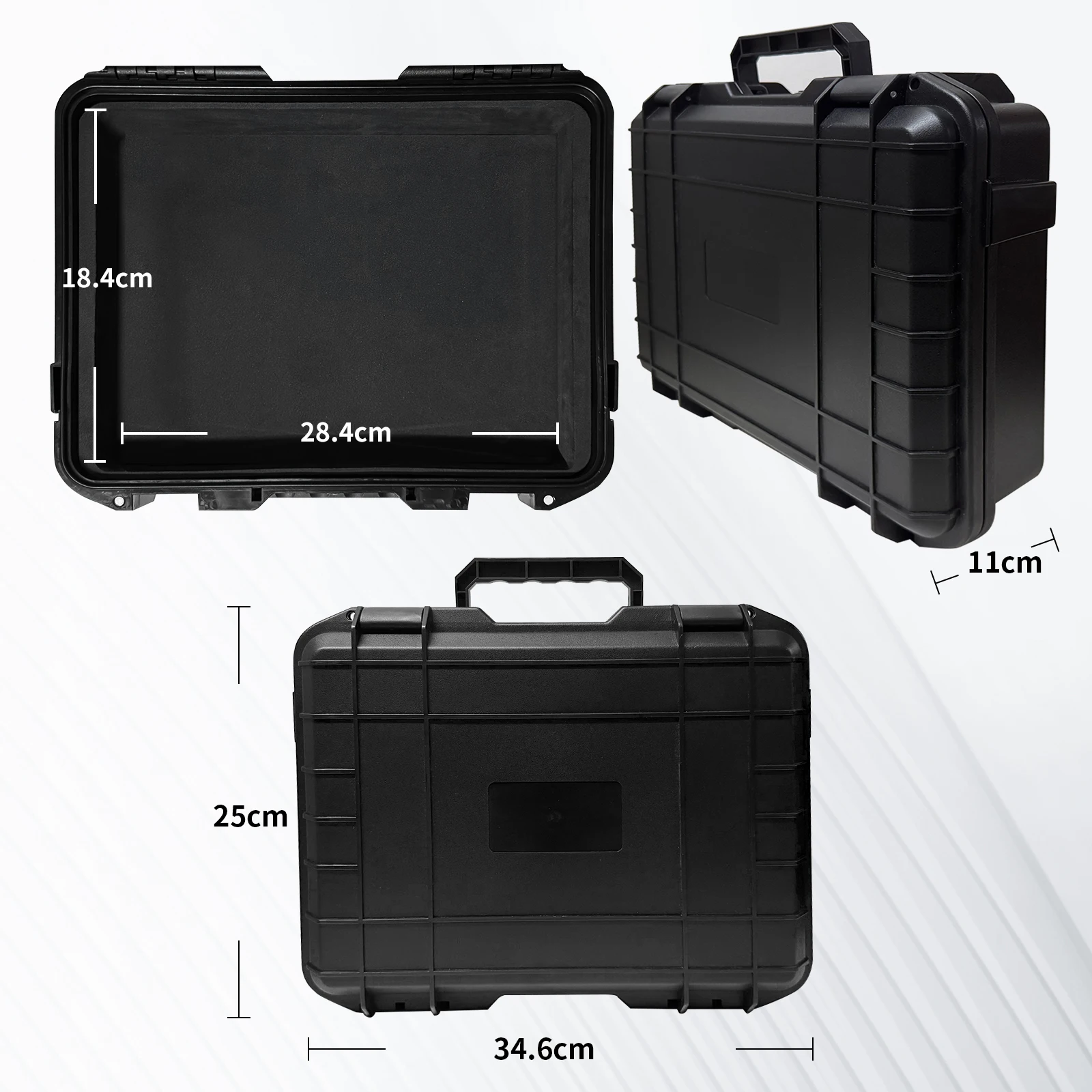 Protective Hard Carrying Case Compatible with Roland SP-404MKII / SP-404 MKII, Plastic Hard Shell Case with Custom-Fit EVA Inter