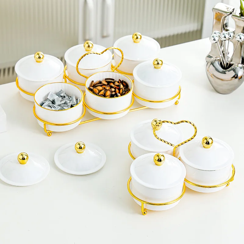 จานผลไม้อบแห้งสุดหรู เหมาะสำหรับใช้ในบ้าน ห้องนั่งเล่น และห้องรับประทานอาหาร