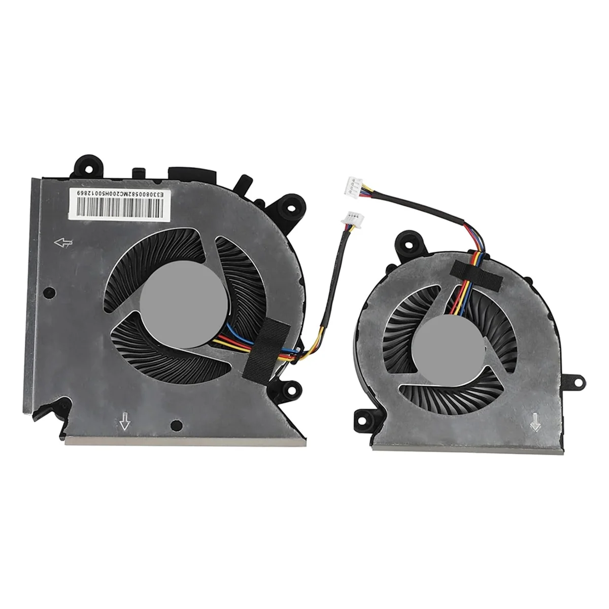 

A49T CPU+GPU Cooling Fan Replacement for GF65 GF65 Thin PABD08008SH N413, PAAD06015SL N433 Dual Fans