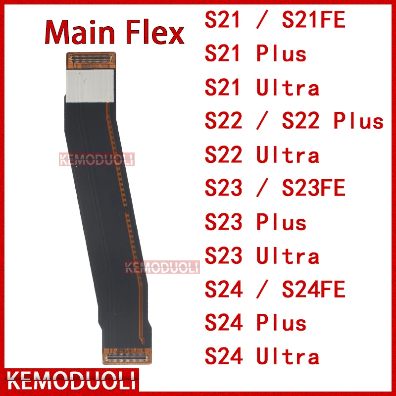 

Motherboard Connector Cable for Samsung Galaxy S21 S22 S23 S24 S901 S906 S908 S916 S918 S711 Fe Plus Ultra Main Board Flex
