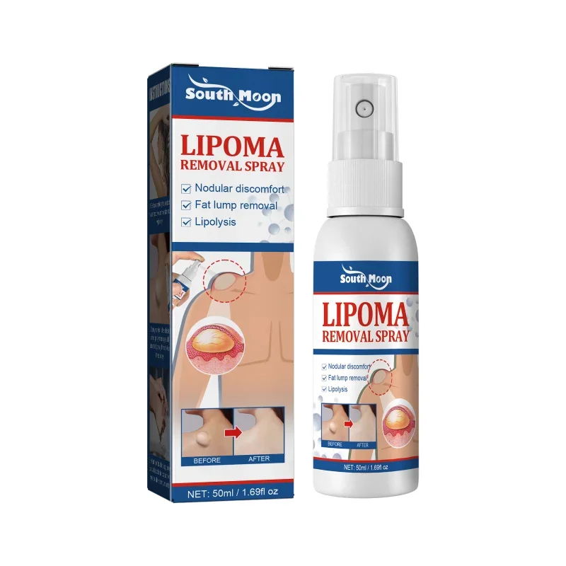 Spray do usuwania lipoma Krem do usuwania cellulitu Oryginalny środek do usuwania podskórnych warun do masażu tłuszczowego Fibrem Leczenie