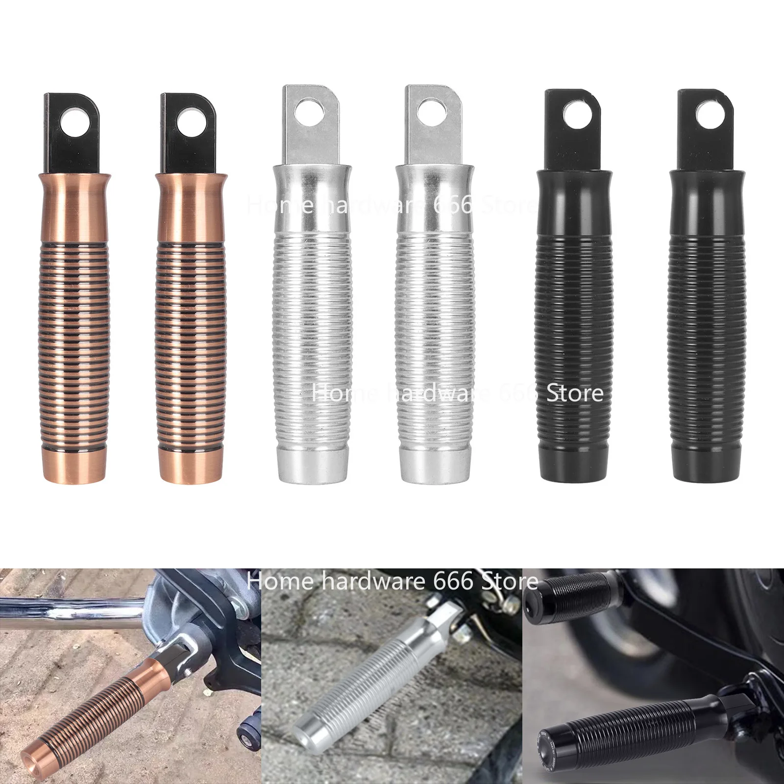 

Motorcycle Modification Numerical Control Aluminum Rear Pedal Pedal for XL 883 1200