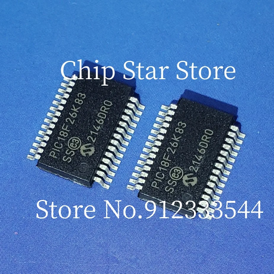 5-50pcs  PIC18F26K83-I/SS  PIC18F26K83  SSOP28  8Bit Microcontroller MCU  100%New And Original