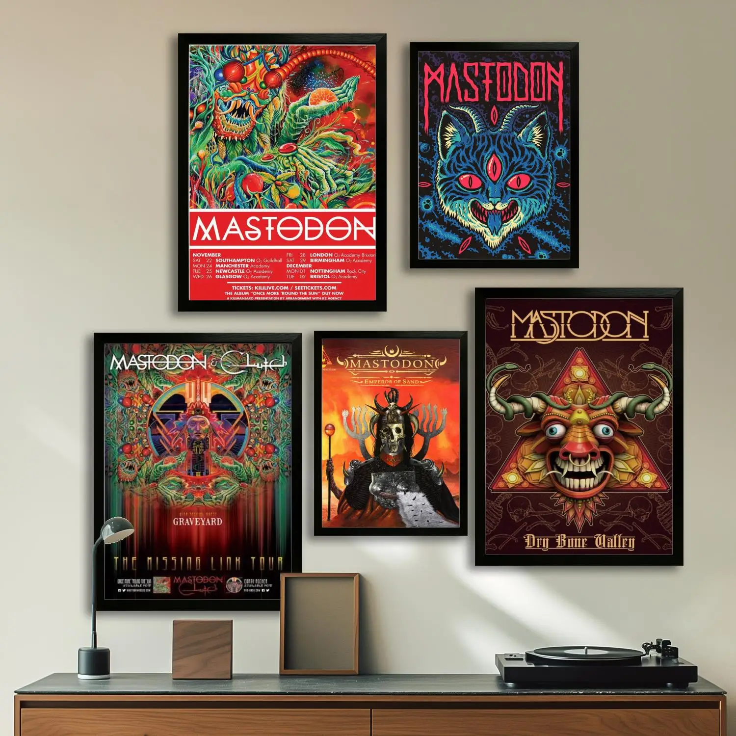 mastodon Singer Canvas Art Poster and Wall Art Picture Print, Modern Family Bedroom Decor Posters,Decorative painting