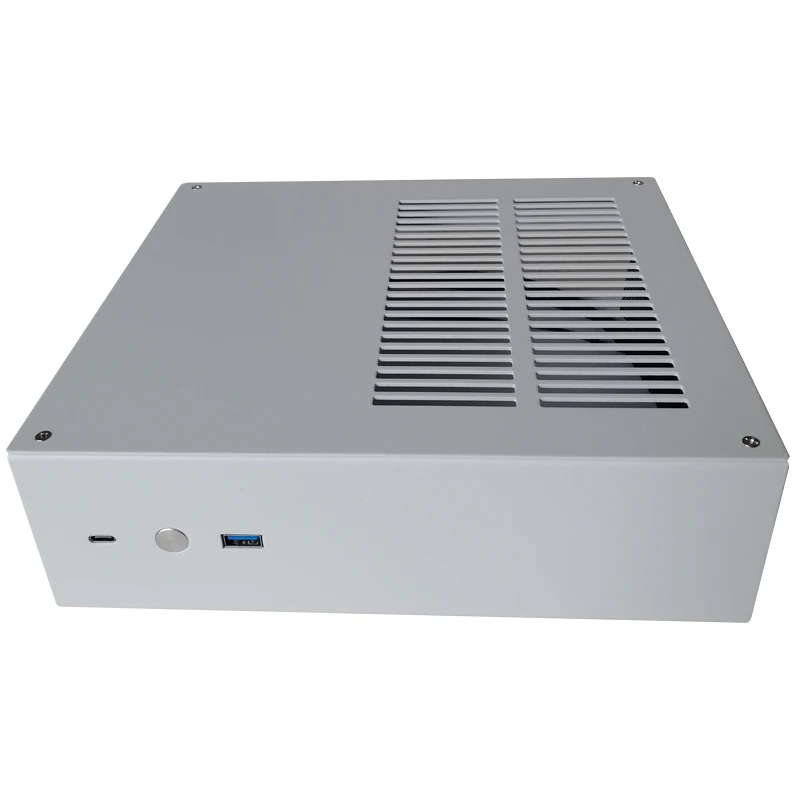 MINI PC Case Micro Computer Frame Nuclear Graphics Portable Safe Cabinet SPCC For i5 11500 R7 5700G SGPC K29 K30 Empty Case