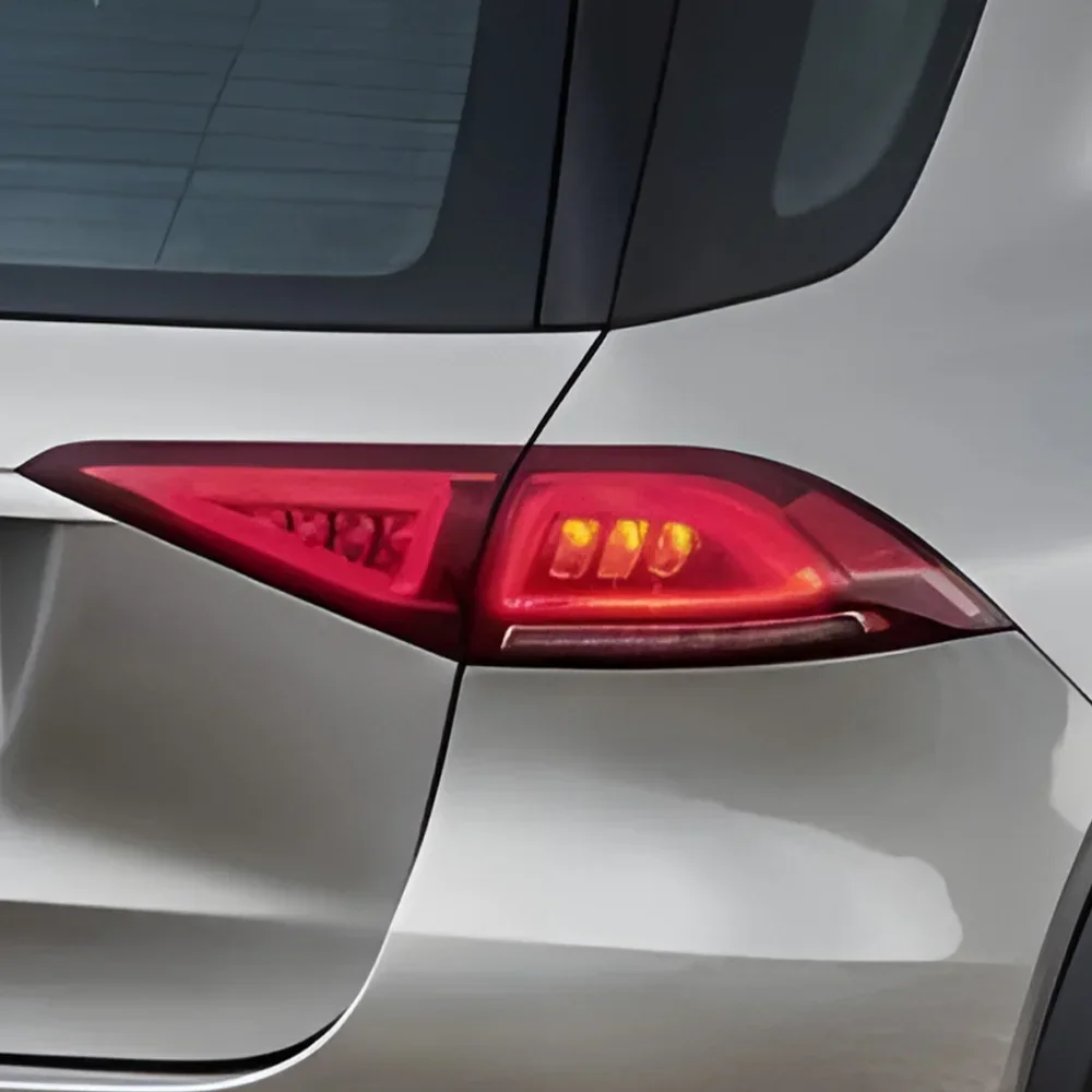 

Замена автомобильных задних фонарей для Benz GLE W167 350 450 2020-2023, светодиодные автомобильные задние фонари в сборе, инструменты Plug and Play, аксессуары