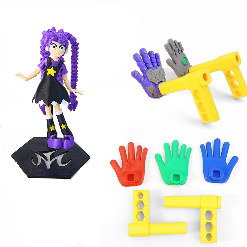 Boneca Articulada Impressa em 3D, Figura Colecionável com Juntas Móveis, Decoração de Mesa, Presente para Festivais