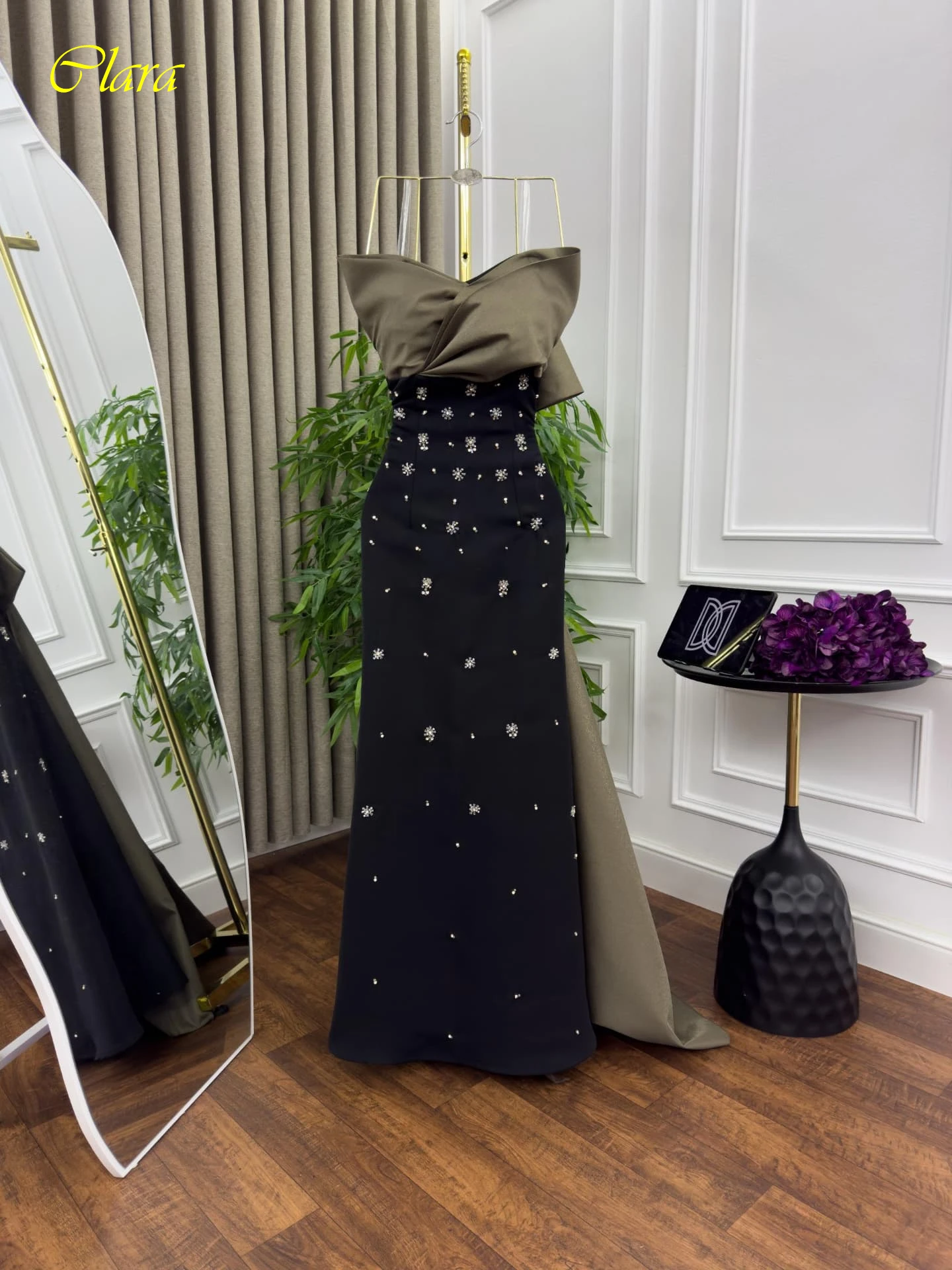 

Customized Straight Sweetheart Strapless Elegant Formal Evening Dress and Classic Modern Celebrity Gowns Fashion Party Dress
