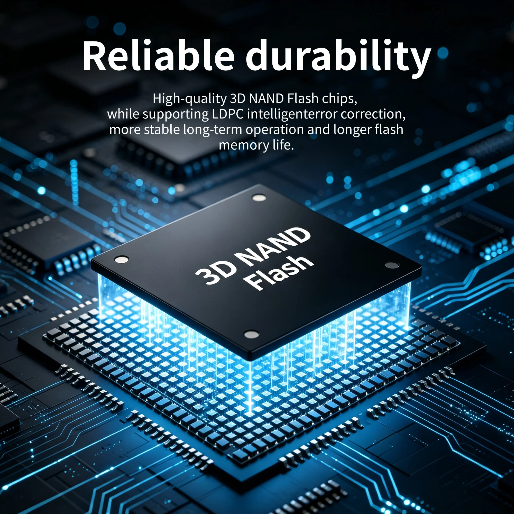 GOFATOO Brand new M2 SATA 2242 SSD SATA3 1TB 512GB 240GB NGFF Internal Solid State Hard Drives TLC for Laptop Destop Thinkpad view 4