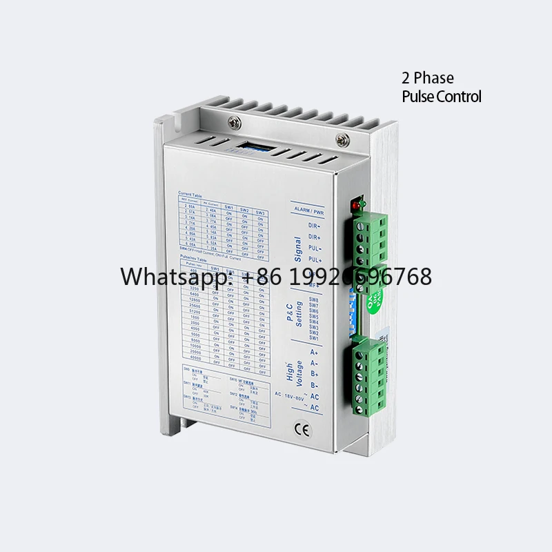 PrimoPal Pulse Control Stepper Motor Driver DC18-36V 2 Phase NEMA 17 Open-loop Hybrid Stepper Motor Drive