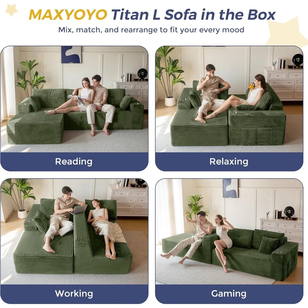 Thumbnail 3 - #7 Modular Sectional Sofas Sale