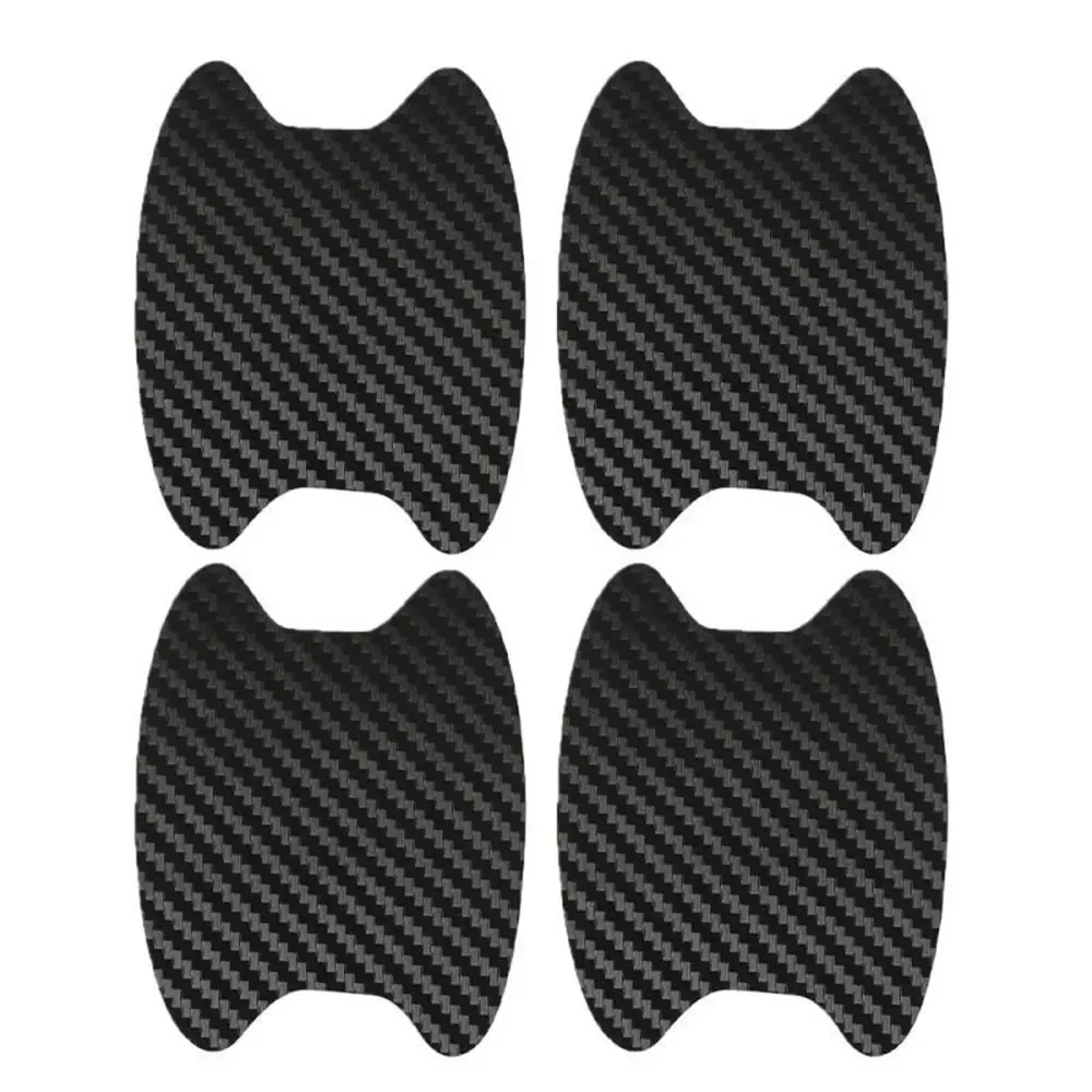 Carbon Fiber Car Door Bowl anti-scratch Car Sticker for Renault Megane 2 3 Duster Logan Clio 4 3 Laguna 2 Sandero Scenic