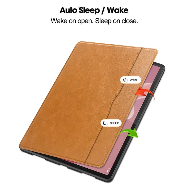 For Xiaoxin Pad Pro 12 7 Case 2023 Business Leather Wallet Smart Cover For Lenovo 12 7 Xiaoxin Pad Pro 12.7 Case with Pen Holder