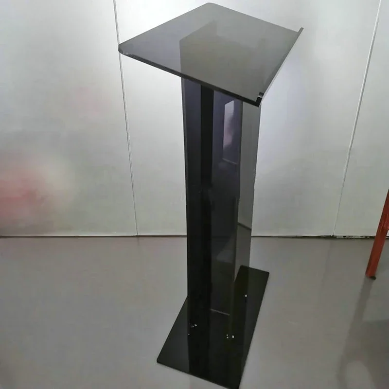 Acryl Plexiglas Conferentie Podium Zwart Acryl School Podium