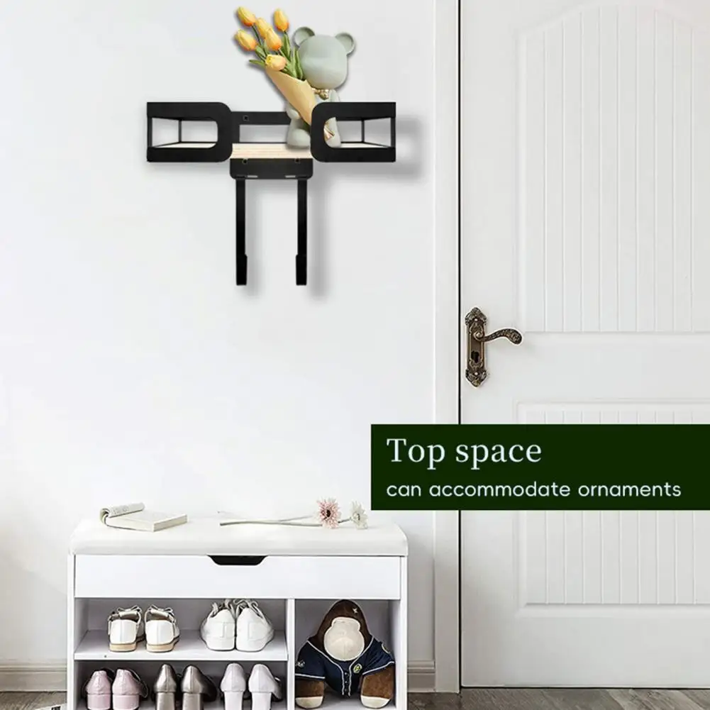 Iron Ironing Board Organizer Space-saving Wall Mount Ironing Stand Board Holder for Laundry Room Organization Easy for Ironing