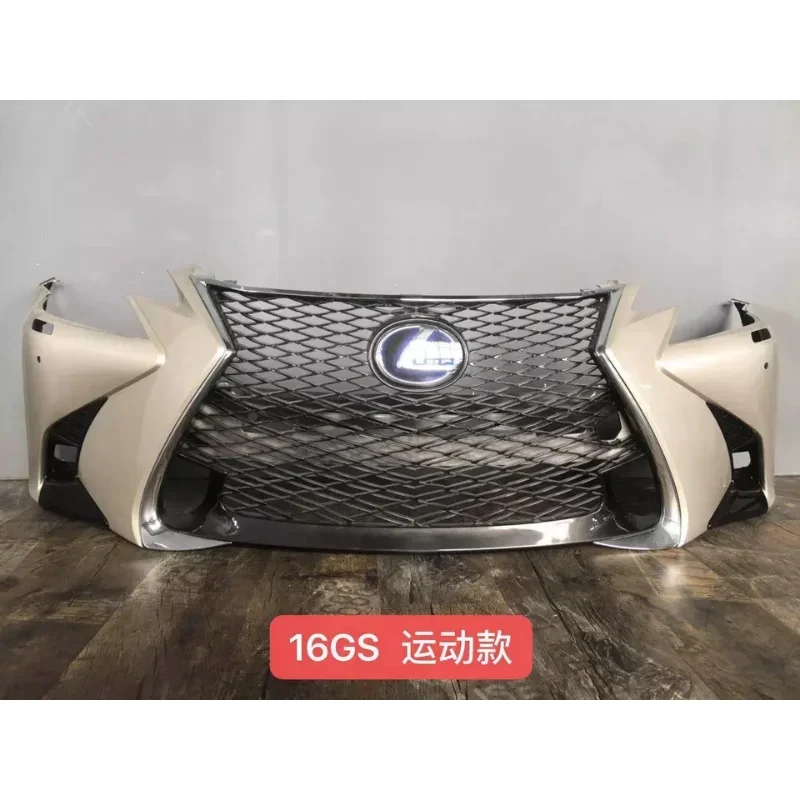 Car accessories Auto body kits for Lexus 2012 upgrade to GS F-sport 2016 front bumper with grille