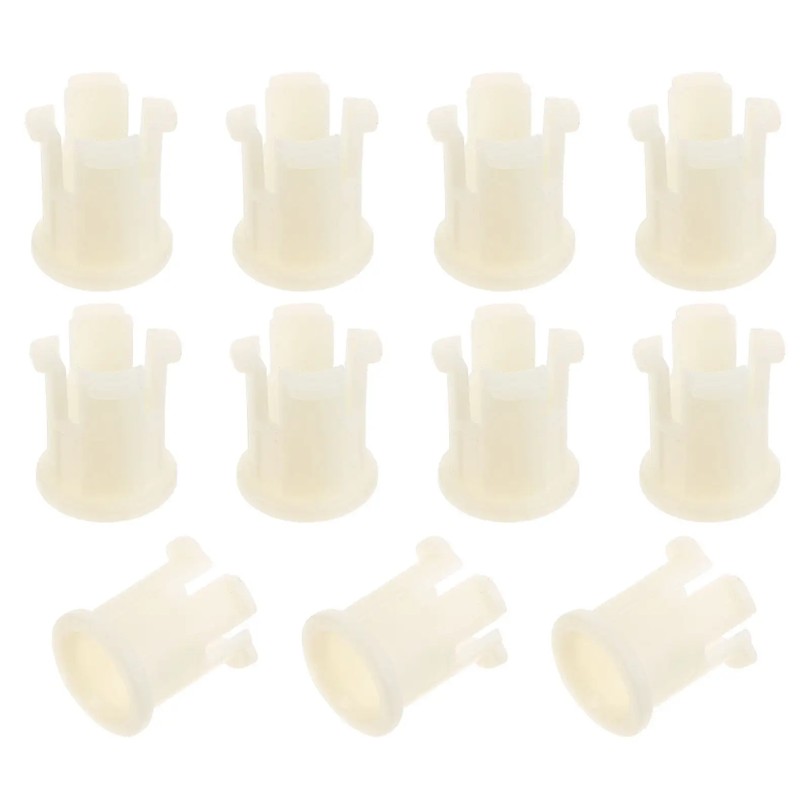 30Pcs Caster Wheel Socket Inserts Plastic Stem Sleeves Stable Office Chair Furniture Rolling Chair Replacement Wheel Stem Sleeve