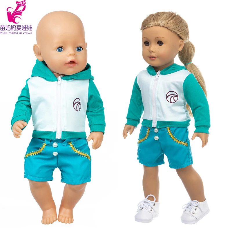 Rainbow Romper para Nenuco Baby Doll, American Og Girl Outfit Set, 40 cm, 18"