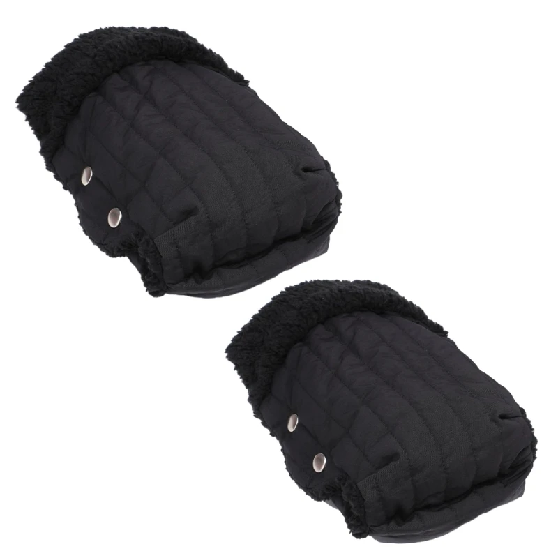 Insulated Infant Stroller Hand Gloves Convenient Open Close Stroller Hand Covers Practical Toddler Stroller Hand Mittens