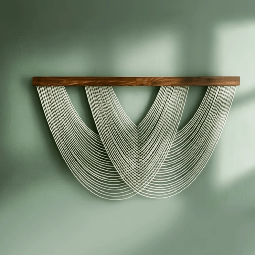 Hand-Woven Wall Hanging Tapestry Nordic Style Large Size Bohemian Tapestry Wall Art Macrame Wall Hanging Bedroom Decor