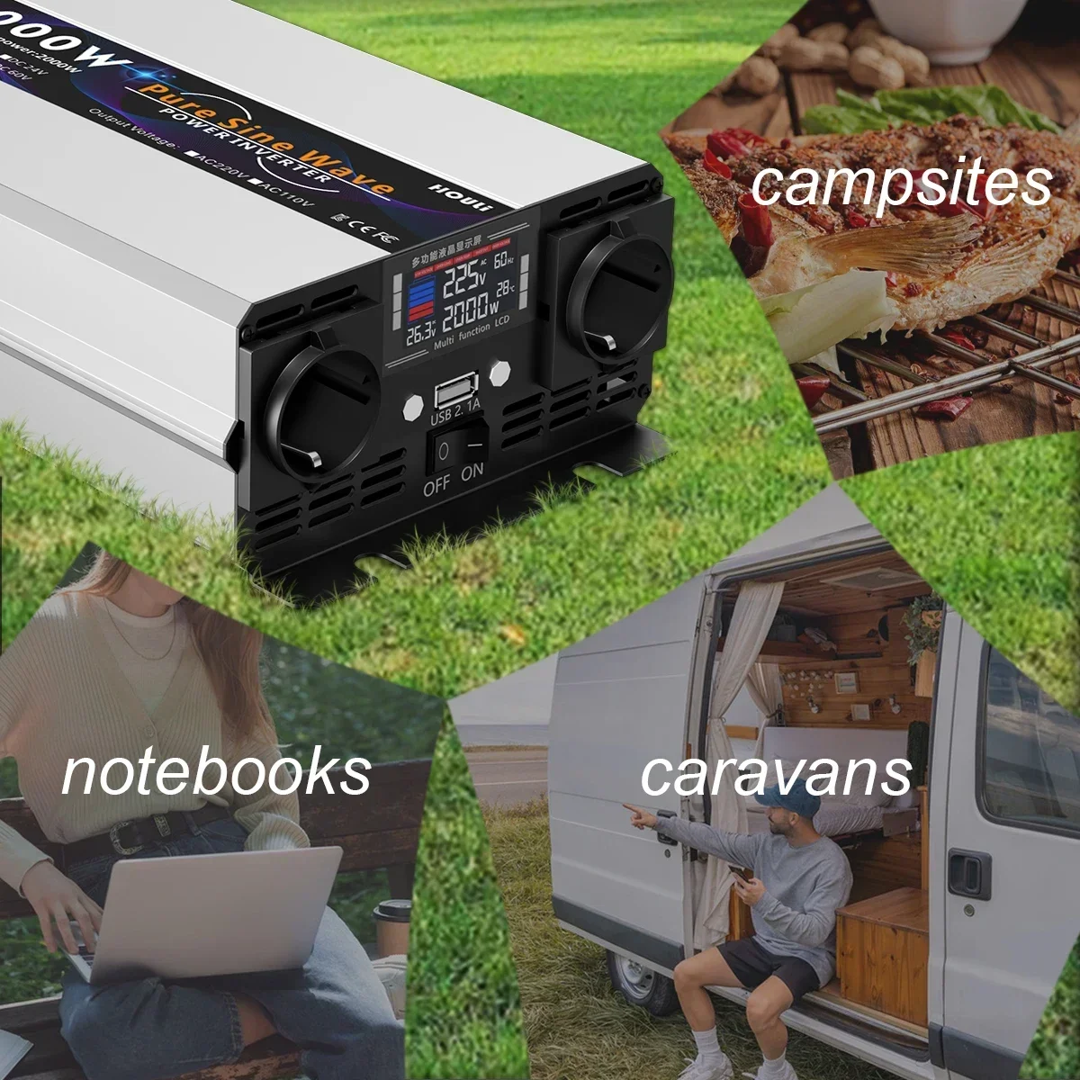 

For 12v 230v Inverter Generator 4000w 4000 Watt Solar Pure Sine Wave 5kw Inverter 24v 220v 110v 5000w 5kw 6000w 7000w 3000w