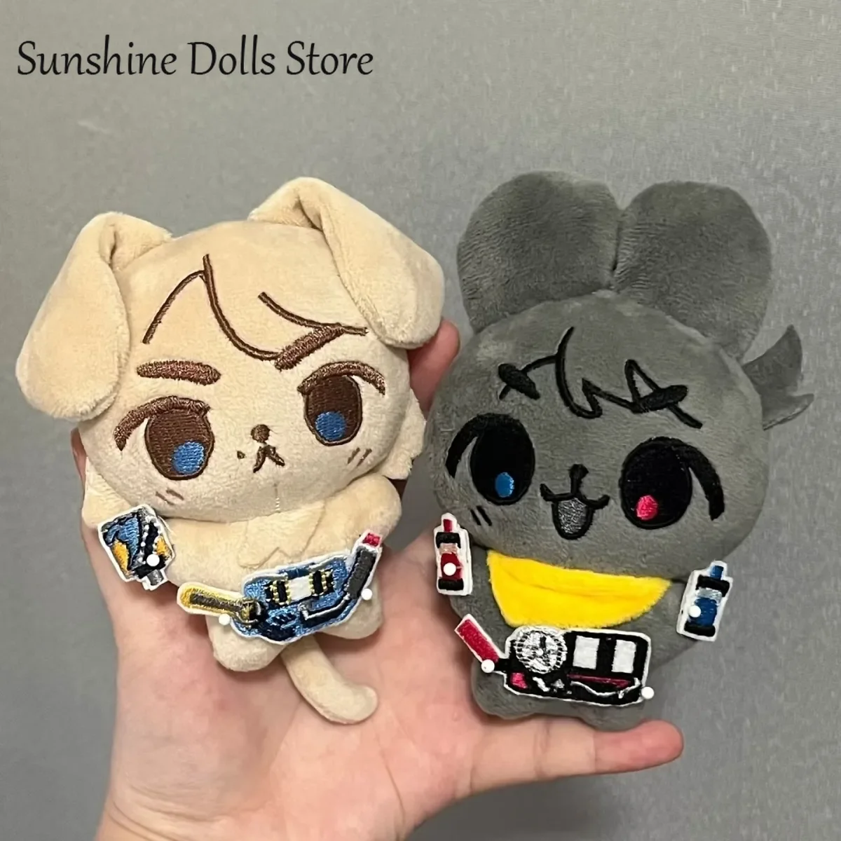 

Аниме Sento Kiryu Ryuga Banjo, милая плюшевая кукла с принтом, фигурки тела, куклы 10 см, сумка, подвеска, брелок, игрушка, плюшевый талисман, подарок