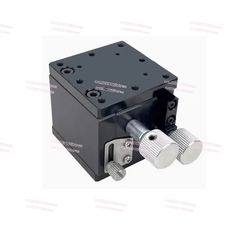 Tail Slot Slider Manual Feed Screw Rack Sliding Table Optical Fine Adjustment Platform XZLNG25/40/60
