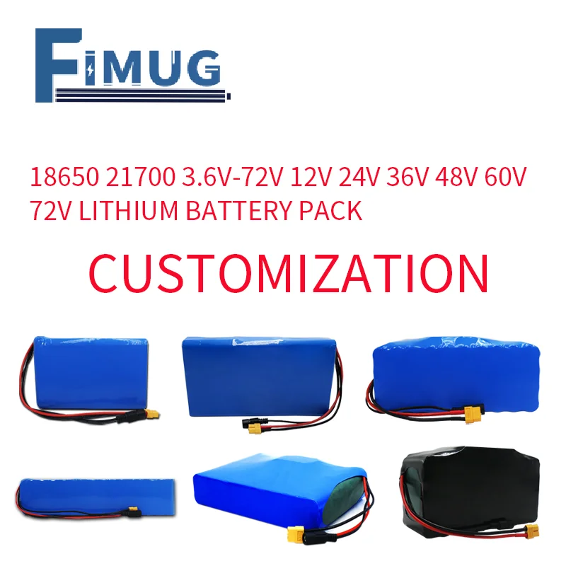 

FIMUG Настройка 3,6 В-72 В 1S-20S 18650 21700, литиевая батарея. 12 В 24 В 25,2 В 36 В 48 В 60 В Используется для освещения устройств Ebike и т. д.