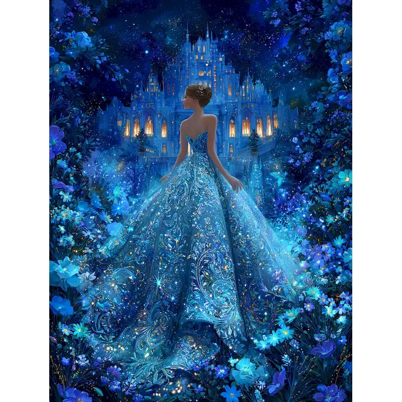 PhotoCustom Diy Bild Malen nach Zahlen für Erwachsene Mädchen Malen nach Zahlen handgemachte Wandkunst für Erwachsene Home Decor