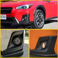 Cubierta de lámpara antiniebla, moldura de parrilla, parachoques delantero, cubierta de luz antiniebla embellecedora para Subaru Crosstrek XV 2018 2019 2020 57731FL092