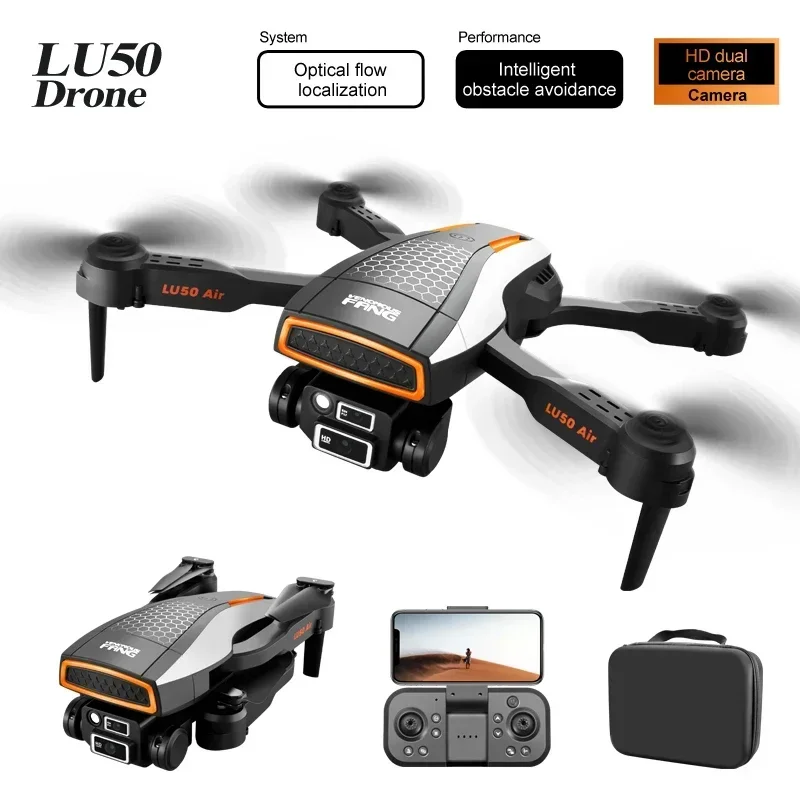 

LU50 Dual Camera Drone with Optical Flow Positioning High Definition Aerial Photography Four Axis Quadcopter