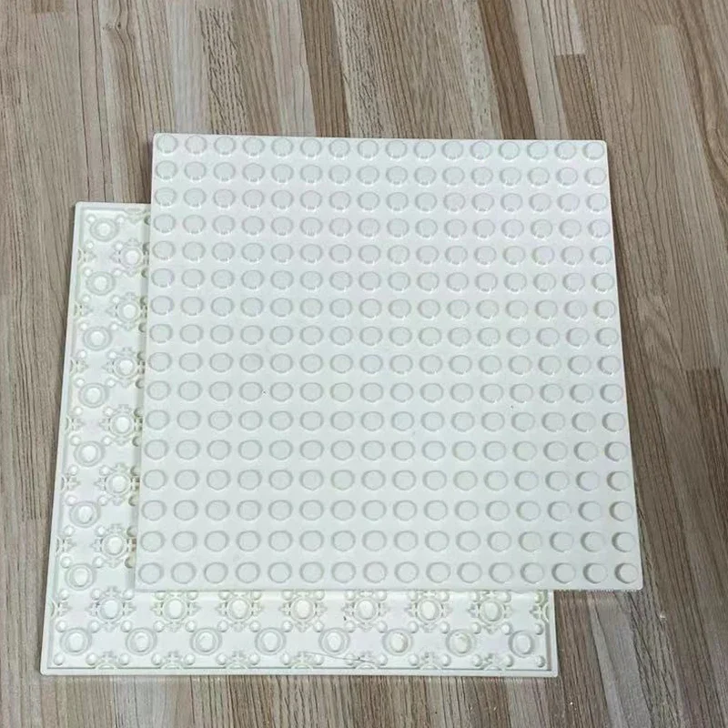 1Pc Double-sided Base Plate 16x16 Dots Building Blocks 91405 Assemble Parts MOC Bricks Baseplate Idea House Construction Board