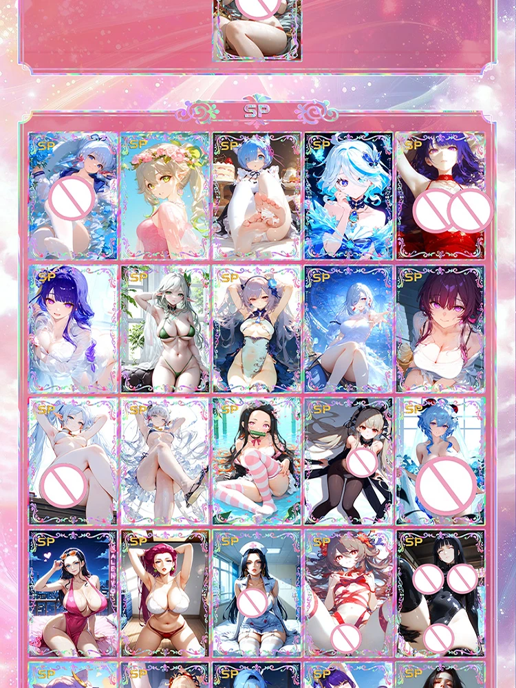 Carte de collection Goddess Story, maillot de bain Waifu, CCG, ACG, TCG, World Trading, Loisirs, Cadeau le plus récent, Brilliant Starlight 2, 2024