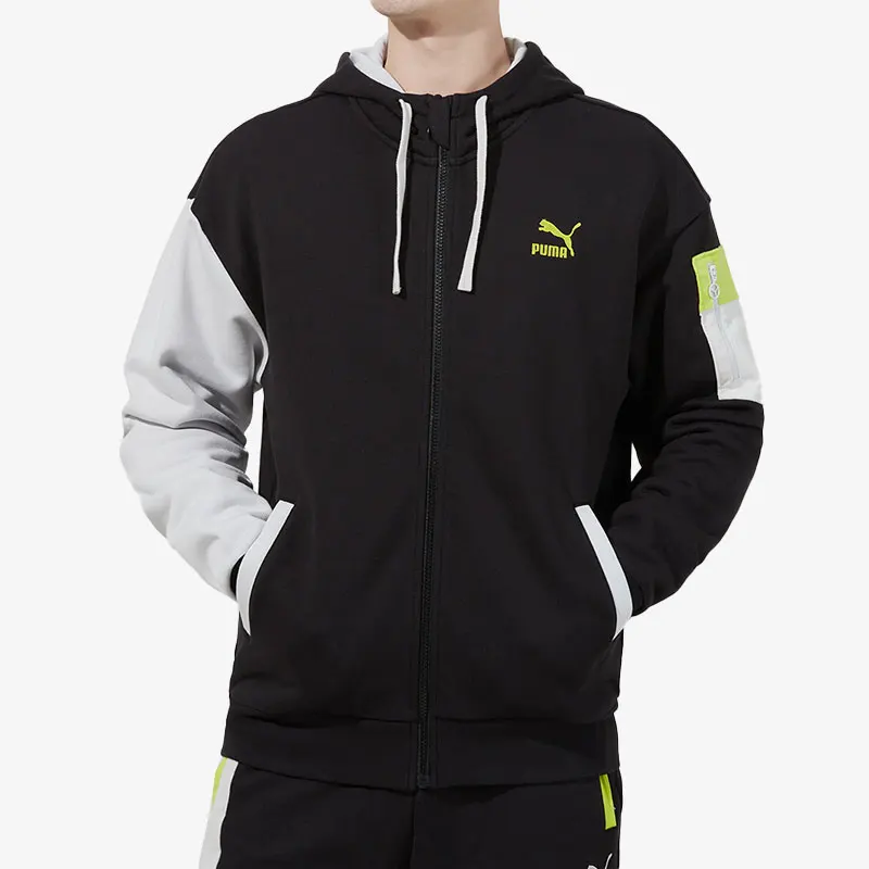 

Puma настоящая повседневная мужская модная и модная спортивная куртка с капюшоном 534813-01
