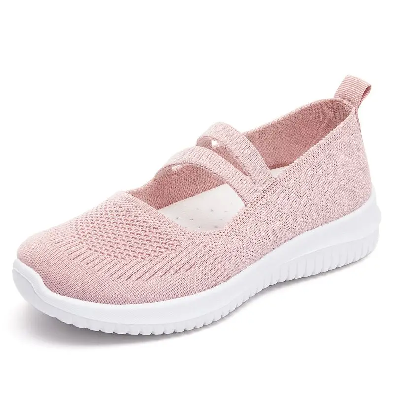 

2024 Tennis Shoes Women Designer Light Soft Sneakers Breathable Slip-on Ladies Light Sport Shoes Fashion Female Walking Footwear