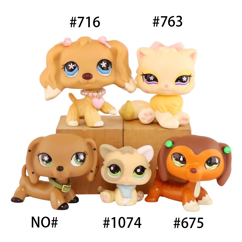 

5Pcs/Set Mini Pet Store Multi Style Set Shaking Head Doll Childhood Memories Can Be Collected Cute Exquisite Ornaments