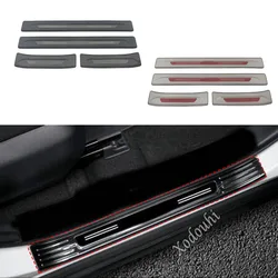 For Honda XR-V ZR-V HR-V Vezel 2022 2023 2024 Stainless Steel External Door Sill Scuff Plate Cover Trims Threshold Pedal HRV ZRV