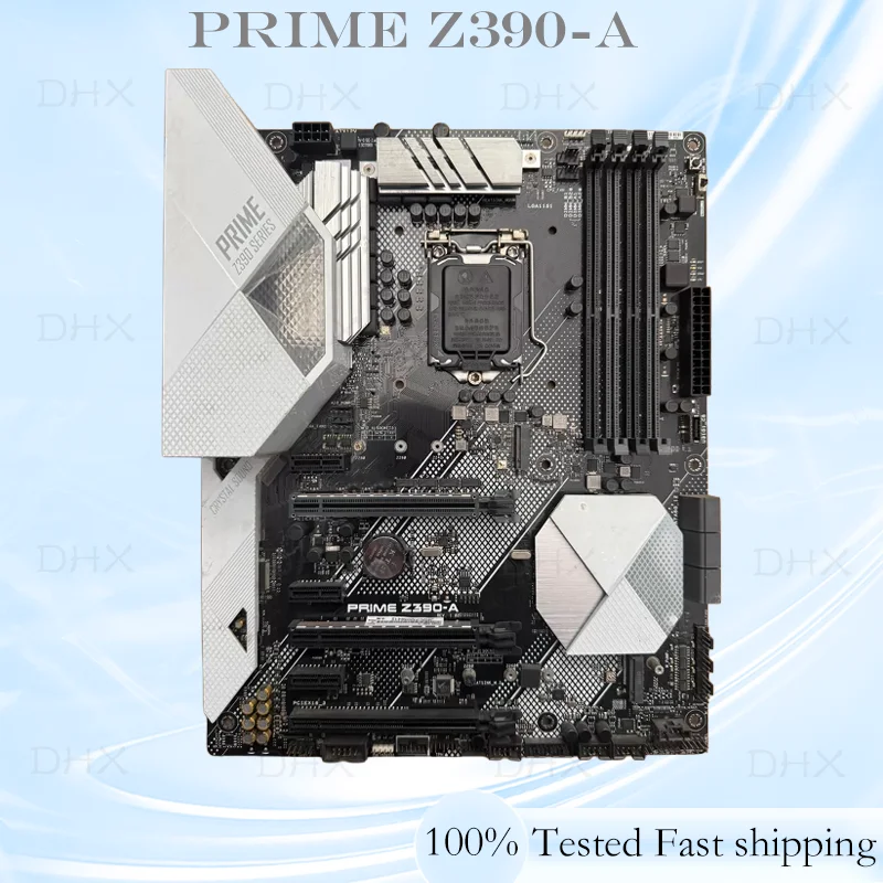 For ASUS PRIME Z390-A Motherboard LGA 1151 ATX 64GB DDR4 ATX Desktop Mainboard 100% Tested Fully Working be Fast shipping DH