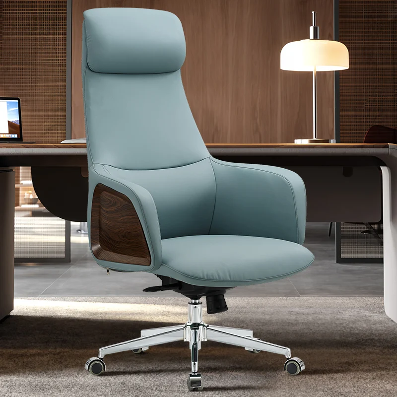 

Swivel Office Chair 360 Degree Office Seat Casters Silent Movement Steel Frame Load Capacity Sedia Da Gaming Office Furniture