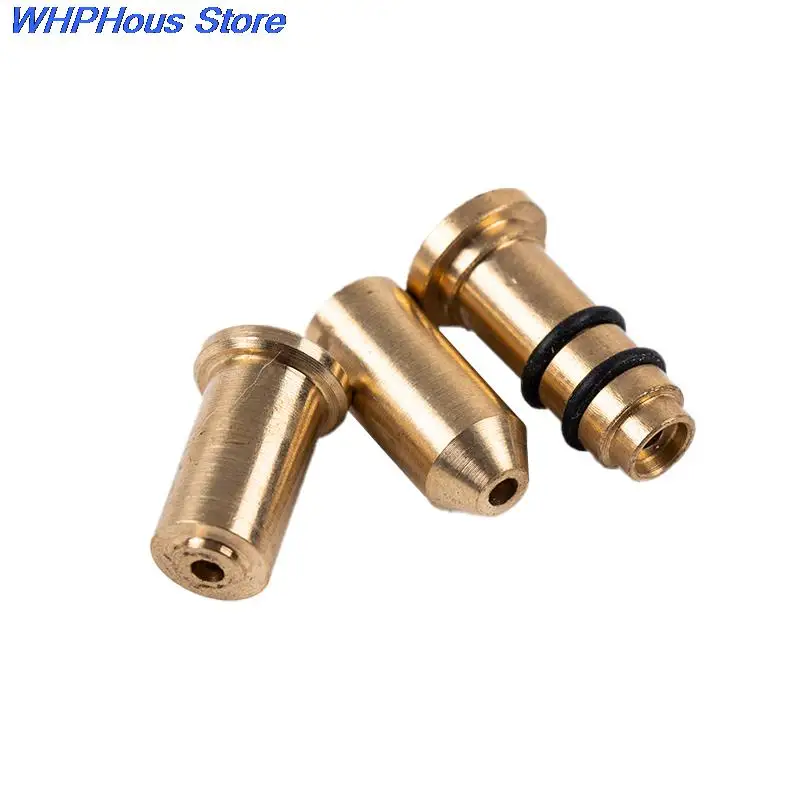 3X Reusable Brass Copper Nozzle Refill Butane Gas Adapter Inflatable Head For Gas Lighter Gas Filling Cylinder Tank Accessories